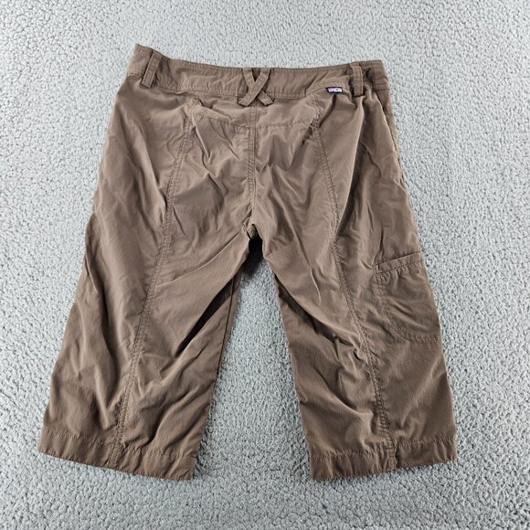 Patagonia Shorts Womens 4 Outdoor Hiking Nylon Stretch Trail Lightweight - Picture 9 of 13